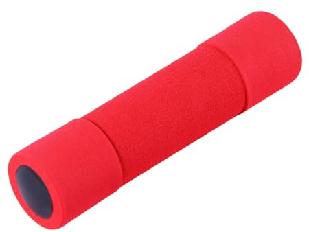 Healvian Kleine Beschichtete Hantel 0,5 Kg Rot Kurzhantel für Frauen Fitness Training Yoga Kraftübungen Reise