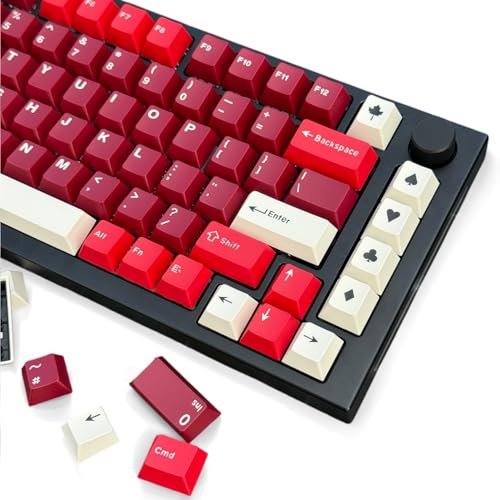 Double-Shot PBT Keycaps 163 Keys for MX Mechanical Gaming Keyboard