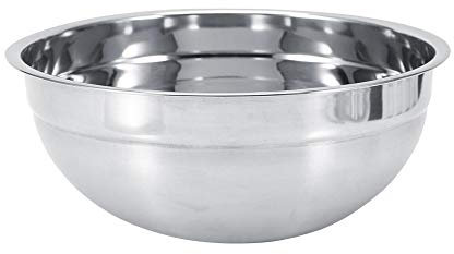 WINSOME Stainless Steel Mixing Bowl (45cm X 14cm) | Best for Baking & Mixing Ingredients Like Eggs, Salad, Veggies, Fruits, Doughs, Sauces | Can Also Be Used for Serving