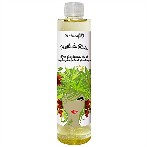 Olio di ricino per capelli, 250 ml, tappo a vite