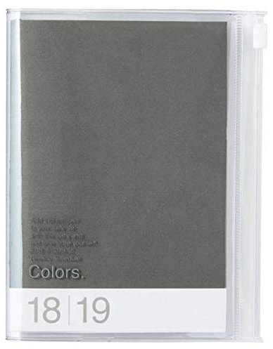 MARK'S 2019 Taschenkalender A6 vertikal, COLORS Grey