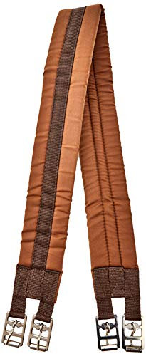 Rhinegold 0 Cotton Padded Girth-44-Brown Gurt, braun, 111,8 cm (44 Zoll)