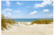 Bilderwelten Vlies Fototapete Strand an der Nordsee Tapete Premium 255x384cm