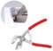 Alicate de lona profesional Alicate de estiramiento de lona de metal 12 cm de ancho para estirar herramienta de enmarcado de lona de pintura al óleo
