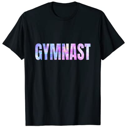 Gymnast Gym Lover Flip Tumble Cute Team Beam USA T-Shirt