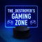 Red Ocean Gamer Tag Sign Personalised Gaming Sign GAMING ZONE Plaque Birthday Christmas For Son