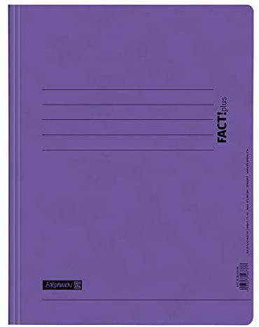 PARTY DISCOUNT NEU BRUNNEN Schnellhefter FACT!Plus DIN A4, aus Karton, violett