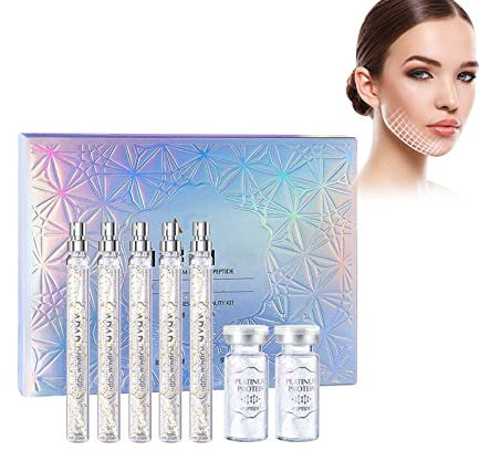 Protein Thread Lifting Set,Absorbable Collagen Thread for Face Lift,Hilo de colágeno absorbible,Juego de Elevación de hilo de Proteína Instalift, Suero de Colágeno Invertido para la Cara