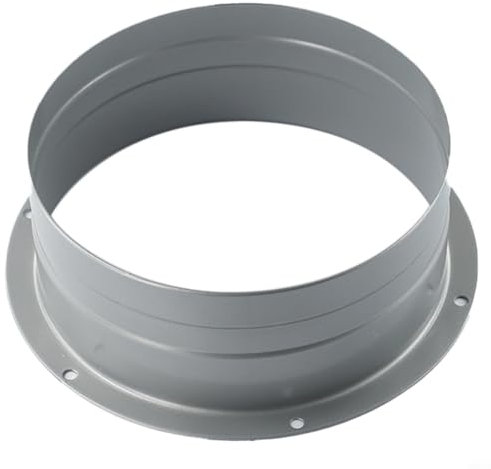 Metallflansch Entlüftungsrohrverschraubung Wand Luftschlauch Flansch Adapter entworfen für Lüftungssysteme, aus Materialien 3-8 Zoll (100 mm)