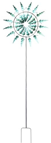 Einzigartige Und Magische Garten Windmühle Aus Metall, Metall-Windmühle, Windspiel Magische Windmühle, Windmühle Garten Metall, Outdoor-Dekoration Für Patio Rasen & Garten Dekoration Ornament