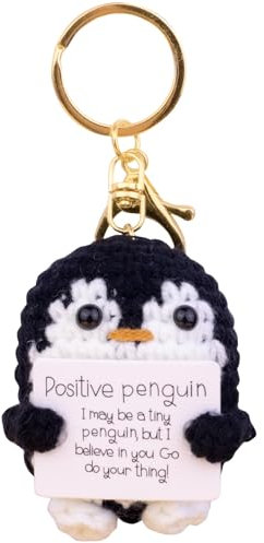 Mwmoeen Lustige Positive Kartoffel Pocket Hug, Handgestrickte Kartoffelpuppe aus Wolle Motivationsgeschenke, Beste Freundin Geschenke für Freundin Kleine Geschenke für Frauen(L12)