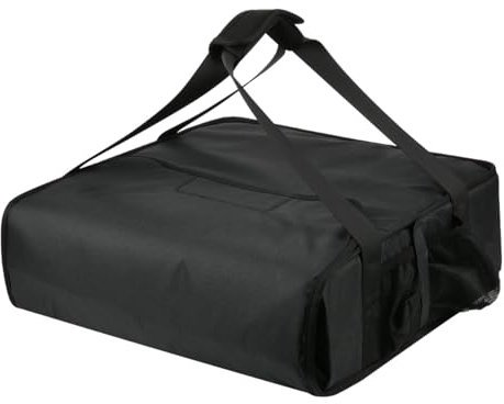 Pizzatasche - Zusammenklappbare Pizzawärmertasche | Thermobeutel für die Lieferung heißer Speisen | Isolierbeutel für Desserttabletts | Wiederverwendbare Pizza-Takeaway-Thermo-Warm-Kälte-Tasche, Pizza