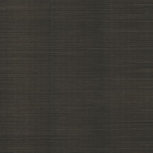 York Wallcoverings Natural Sisal Black Peel and Stick Grasscloth Wallpaper, PSW1593RL