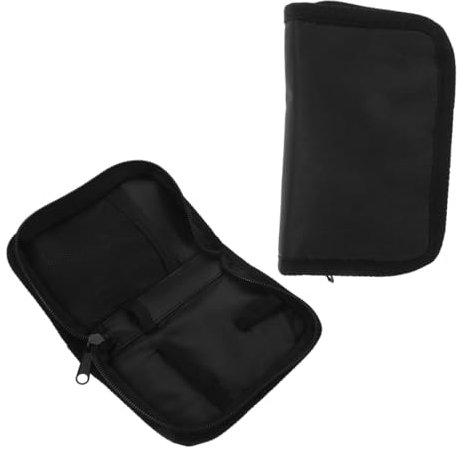 Healvian 2stücke Medikamentenkoffer Für Reise Mit Organizer Für Blutzuckermessgerät Und Stifte Aus Wasserdichtem Material Leicht Tragbar