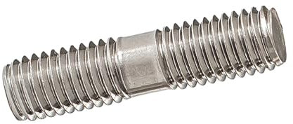 CLENEA 1–10 Stück 304 A2 Edelstahl Doppelendgewindestange M4 M5 M6 M8 Stehbolzen Schraubenstange Zahnstange Bolzen Srod Bolzen(M8x30)
