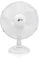 JriA 12 Desk Fan Powerful & Quiet Cooling Fan with 3-Speed Settings 90° Oscillation Adjustable Tilt Head Compact & Lightweight Ideal for Home, Bedroom, Office & Workspaces White