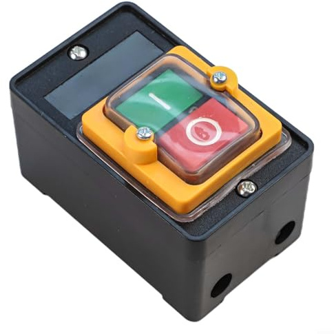 Wasserdichter und staubdichter Druckknopfschalter KAO5H 220V 380V 10A mit empfindlichen Kontakten und sicherem Verriegelungsdesign