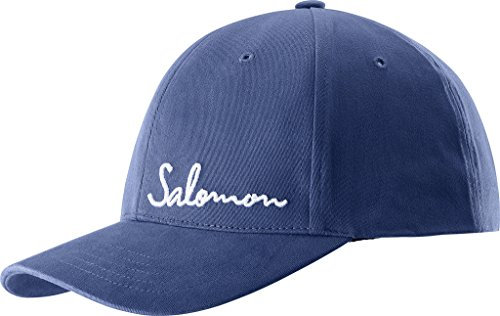 Salomon Logo Cap, Herren, Herren, Logo, Blau (intensives Kobaltblau)