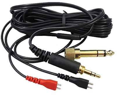 Hensych replacement audio cable Cord Wire for Sennheiser HD25 HD560 HD540 HD480 HD430 414 HD250 headphones