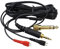 Hensych replacement audio cable Cord Wire for Sennheiser HD25 HD560 HD540 HD480 HD430 414 HD250 headphones