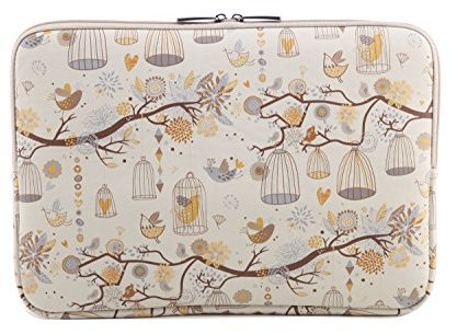 Housse pour Ordinateur, Sac de sacoche Portable Pochette/Sacoche Protection pour Laptop Ultrabook 7 Gris
