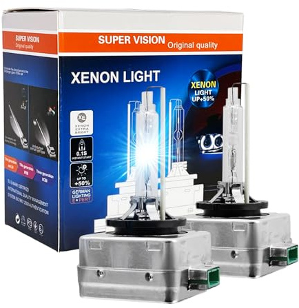 SOCAL-LED 2x D3S HID Lampadine 35W AC OEM Xenon Faro diretto Sostituzione 10000K Profondo Blu