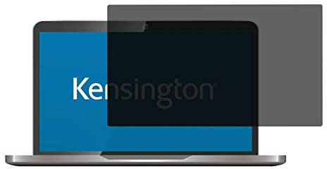 Kensington laptop Screen Privacy Filter 13.3, 16: 10, protector hides personal and confidential information supports Dell, HP, Lenovo, ASUS, Acer laptops - reduced blue light via anti-glare coating