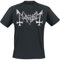 Mayhem Distressed Logo Männer T-Shirt schwarz XL 100% Baumwolle Band-Merch, Bands
