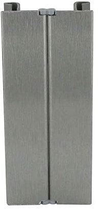 Jonction multiangle pvc décor alu - Hauteur : 150 mm - VOLPATO