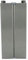 Jonction multiangle pvc décor alu - Hauteur : 150 mm - VOLPATO