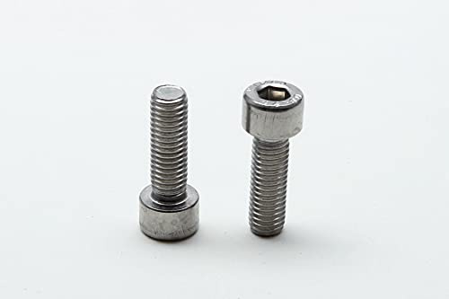 PD® Innensechskantschrauben M8x25 mm (DIN 912) | Zylinderschrauben A2 V2A | Rostfreie Edelstahlschrauben mit Innensechskant | ISO 4762, V2A rostfrei | 10 Stück