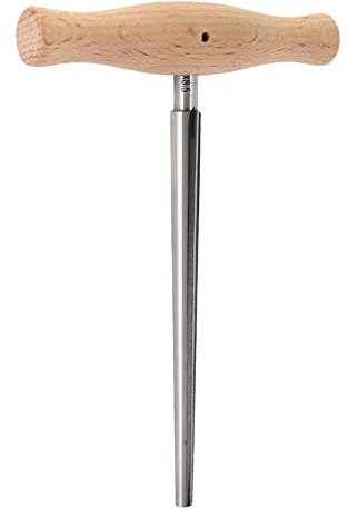 Drfeify Geigenreibahle, 1:30 Reibahle Konus mit Holzgriff Reparatur Gitarrenbauer Werkzeug Geeignet Aircraft Model Parts für 3/4 4/4 Geigen Model ToyReinigung, Reparatur, Wartung
