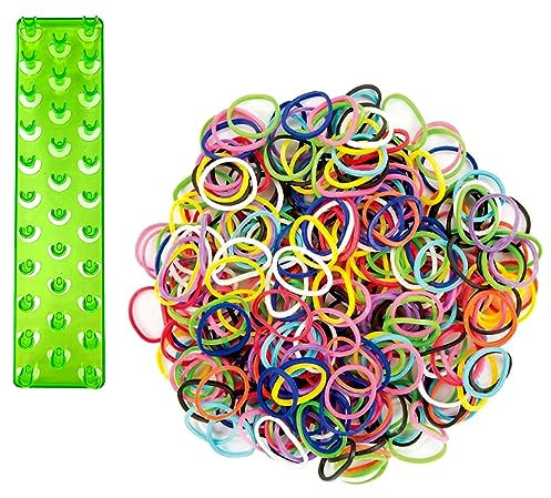 elrozo Loom Bands ca.4500 TLG. Bunte Gummibänder Neu
