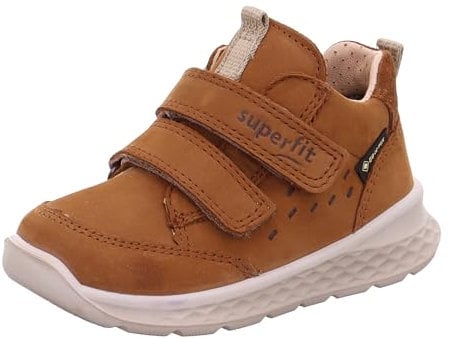 Superfit Breeze Baby - Jungen Lauflernschuh , Braun Beige 3000, 22 EU