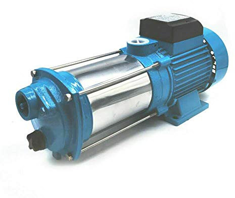 RibasuBB Gartenpumpe Jet pumpe 1300W 2400 L/H 9.8Bar Fit Hauswasserwerk Kreiselpumpe fur Gartenpumpe oder zum Auspumpen verschiedener Wasserbetten