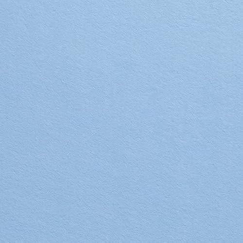 Filz Bastelfilz 3 mm Dick / 90 cm Breit 0,25 cm Taschenfilz Meterware 26 Farben (Babyblau-2)