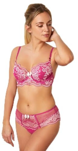 Brigitte Bardot Lingerie - Shorty Tanga EXQUISE - Rose - 42 - Femme