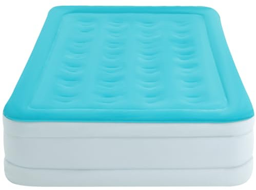 blowell 18 Air Mattress Full with Built in Pump - Raised Double Blow up Bed - Quick Inflate/Deflate Airbed Inflatable Mattress