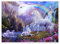 Schloss der Einhörner Poster von Jan Patrik Krasny 40 x 30 cm Wandbilder Wanddeko