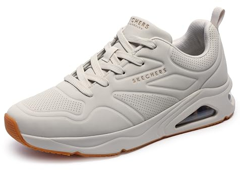 Skechers Herren Tres-air UNO-Casairal Fashion Sneakers Sneaker, Cremeweiß, 48.5 EU