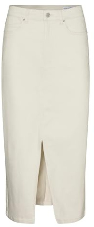 VERO MODA VMVERI HR Calf Denim Skirt GA Mix NOOS