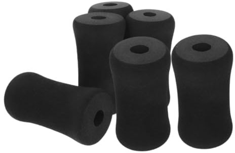 Remplacements De Coussinets De Rouleau 6 Pièces Manchon Dentraînement Abdominal Rouleau En Mousse Roulante Pour Salle De Sport