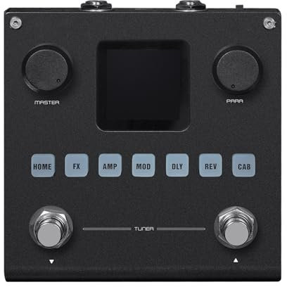 Effektpedal Für E Bass Digitale Modellierung Effekte 80 Bearbeitbare Voreinstellungen 6 Effektmodule