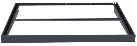 WESTMANN Vordach Carrie D 100x150x16cm Anthrazit Aluminium wetterfest | Pulverbeschichteter Stahlträger mit Aluminiumhalterungen und klare Polycarbonat-Paneele schützen die Haustür zuverlässig.