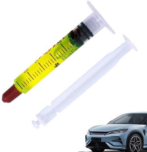 Teksome Fluoreszenzwagen Klimaanlagen und Leckdetektion Öl, Auto -Klimaanlagen -Leckdetektion Öl Fluoreszenz, Lecketektorfarbstoff für Kältemittel Pipeline, Langlebiger Detektionsagent für Truck RV