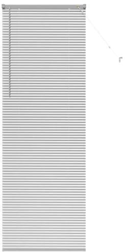 vidaXL Venezianische Jalousie Silber 220 x 70 cm 25 mm Aluminium