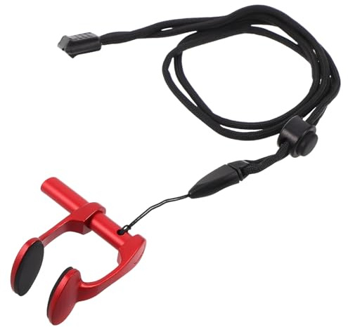VICASKY Aluminiumlegierung Schwimm-nasenklammer für Erwachsene und Ergonomisch Rostfrei Langlebig Nasenclip für Tauchen Schwimmen und Wassersport Komfortabel und Druckisolierend
