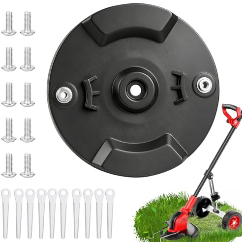 Mr G-ardener Disque de coupe de rechange pour coupe-bordures sans fil Compatible avec E-inhell, G-ardol, G-artenmeister, etc