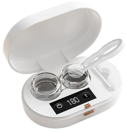 Limpiador De Lentillas Limpiador Plegable Con Vibración Ultrasónica