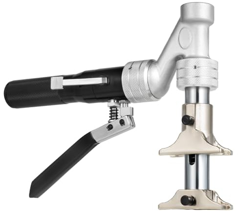 Hydraulische Presszange 3t – Rohrpresszange mit Ablasshebel & Wechselmatrizen für Kupfer, Alu, Stahlrohre, Profi-Installation